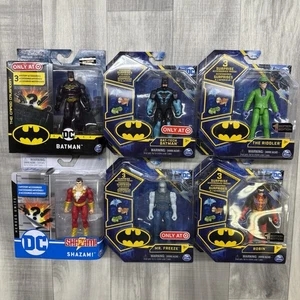 ✅Gemischtes Set 6 - DC Comics Batman 4" Figur 3 Überraschungen Exklusiv 1. Edition - Bild 1 von 8