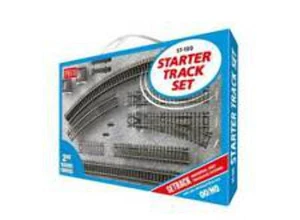 Peco ST100 OO Gauge Starter Track Set (2nd Radius Curves) - Picture 1 of 2
