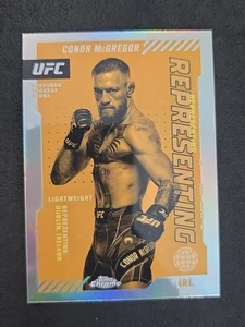 2024 Topps Chrome Conor McGregor Representing #REP-6 Lightweight - Picture 1 of 2