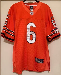 Camiseta Jay Cutler Chicago Bears Naranja Reebok Cosida en el Campo NFL Hombres Talla 48 - Imagen 1 de 10