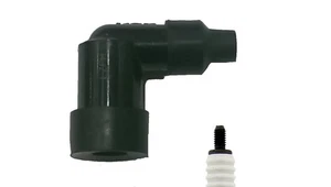 NGK LZFH NON Resistor Spark Plug Cap / Cover (Black) 90º (8710) - Picture 1 of 5