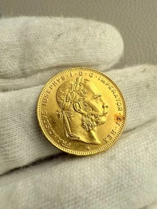 Goldmünze Österreich Franz Joseph I 8 Florin 20 Franken 1892 Sammlerstück Gold - Bild 1 von 4