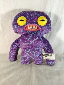 Fuggler 9" Plush 2023 Funny Ugly Monster Gross Toy Purple Splatter 320-15141-W - Picture 1 of 9