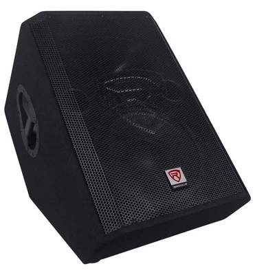 Rockville RSM12A 12" 1000 Watt 2-Way Powered Active Stage Floor Monitor Speaker - Image 1 of 4