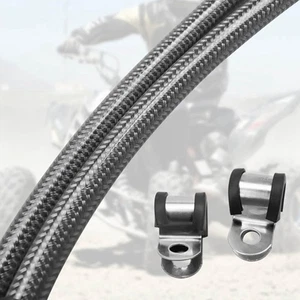 Brake Hose for ATV 250 300 350 500 Left Right Brake Hose Replacement Accessory - Picture 1 of 8