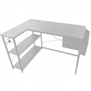 Ctgsas Adjustable Hook for L Shaped Gaming Desk, Under Gaming Desk with Hook ... - Picture 1 of 7