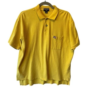 Polo Jeans Co Ralph Lauren Polo L Amarillo Bandera Americana Para Hombre Mangas Cortas - Imagen 1 de 8
