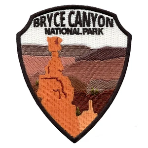Bryce Canyon National Park Travel Patch Embroidered Iron On Patch - Picture 1 of 2