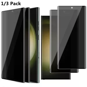 For Samsung Galaxy S22 S23 S24 S25 Ultra Privacy Tempered Glass Screen Protector - Picture 1 of 10