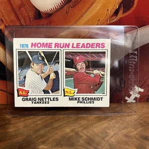 1977 Topps #2 Graig Nettles Mike Schmidt Yankees / Phillies NmMt - Picture 1 of 2