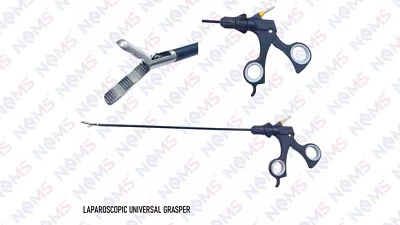 High-Quality 5mmx330mm Laparoscopic Universal Grasper Forceps CE Certified Inst - Image 1 of 4