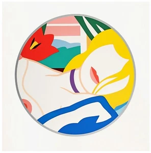 TOM WESSELMANN "BLONDE VIVIENNE" 1988-89 | LARGE SIGNED SCREEN PRINT | 56X57" - Picture 1 of 3