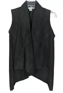 Rezrekshn by Esther Chen 100% leather sleeveless asymmetrical hem XS - Picture 1 of 7