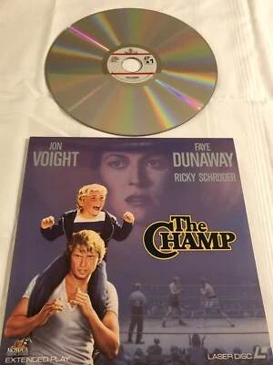 The Champ with Jon Voight Used Laser Disc Ext. Play 120 Min. Good Cond. Foto 1 de 4