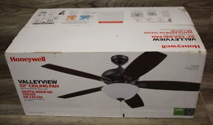 NEW Honeywell Valleyview 52" Ceiling Fan #10382 Bronze Finish - Picture 1 of 2