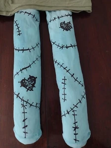 Sally inspirierte Strumpfhose, Stoffpuppenstrumpfhose, Armärmel Erwachsenen- und Kindergröße - Bild 1 von 2