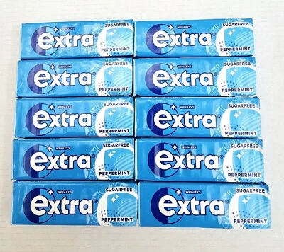 WRIGLEY'S EXTRA PEPPERMINT CHEWING GUM SUGARFREE. 15x14g. BEST BEFORE 29/1/2026 - Image 1 of 2