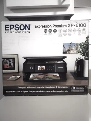 Epson Expression Premium XP-6100 All-In-One Inkjet Printer - Image 1 of 4