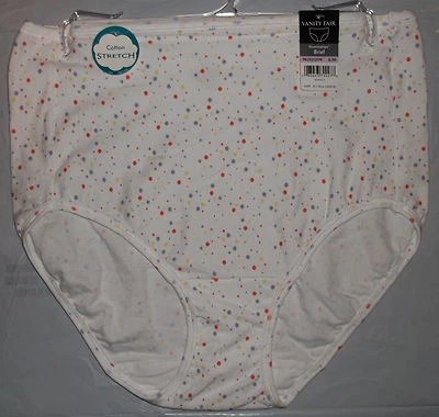 NUEVO CON ETIQUETAS Vanity Fair Illumination 13316 Bragas Bragas Algodón Elástico 6 7 8 9 Foto 1 de 4