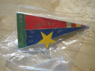 FIFA Soccer World Cup 1994 Ceremonies Participant Pennant Pin AMINCO/NIB - Image 1 of 2