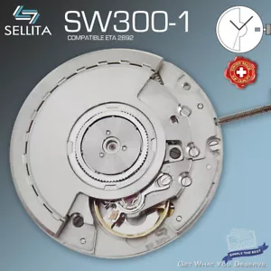 MOVEMENT SELLITA SW300, AUTOMATIC,   compatible ETA 2892 - Picture 1 of 3