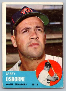 1963 Topps #514 Larry Osborne Senators - Bild 1 von 3