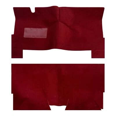 Buick Electra Front and Rear Carpet Kit 1962-1963 in Black Grey Tan Loop Cutpile - Image 1 of 4