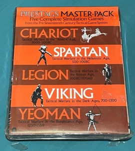 PRESTAGS Master-Pack | 5 Games | 1976 | SPI {NEW_SEALED_SHRINK} OOP VERY RARE - Picture 1 of 6