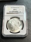 1921 P Morgan Silver Dollar Philadelphia Mint NGC MS63 (Slab1854)