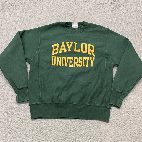 Champion Reverse Weave Sweatshirt Adult M Green Baylor Bears Baylor University Cover