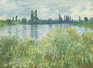 Banks of the Seine, Vétheuil Painting by Monet Poster Print, Imagekind - Picture 1 of 20