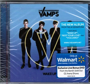 THE VAMPS / Wake Up [WALMART EXCLUSIVE CD+DVD, 2015] - NEW! w/ BONUS CONCERT DVD - Bild 1 von 2