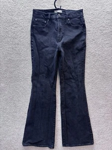 Madewell Jeans Women's *26 (28x30) actual Faded Black The Perfect Vintage Flare - Picture 1 of 10