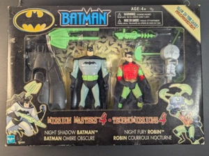 Night Shadow Batman & Night Fury Robin 2002 DC Animated Mission Masters 4 Sealed - Bild 1 von 8