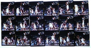 LD12-25 2005 Mississippi State Basketball Stanford (18) ORIG 2.5" TRANSPARENCIES - Picture 1 of 1