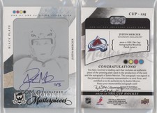 2010-11 Upper Deck The Cup Auto 1/1 Justin Mercier #CUP-125 Rookie RC
