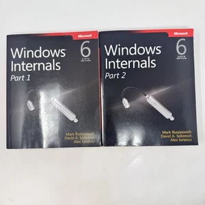 Windows Internals Part 1 And Part 2 (Two Books) - Imagen 1 de 6