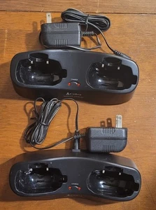 (2) Chargeur de bureau Cobra FA-CG double station de charge - Photo 1 sur 3