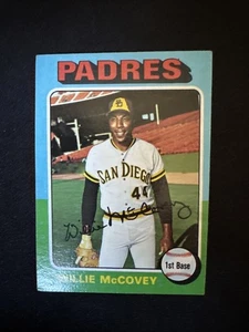 1975 Topps #450 Willie McCovey quasi nuovo o meglio - Foto 1 di 1