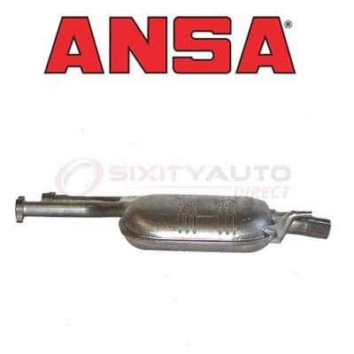 ANSA Center Exhaust Muffler for 1986-1989 Mercedes-Benz 300E - Mufflers  ld — 第 1/4 张图片