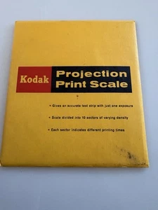 VTG Kodak Projection Print Scale for Darkroom w All Original Instructions - Picture 1 of 3
