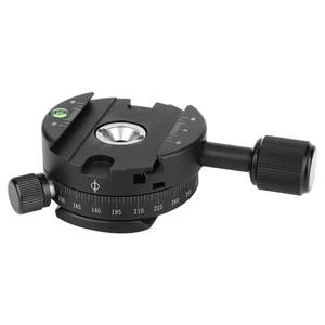 QJ‑01 360° Rotatable Panoramic Tripod Head With Scale Le-vel For SAL - Afbeelding 1 van 9
