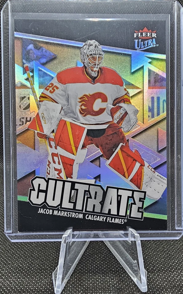 2022-23 Upper Deck Fleer Ultra Cultrate Jacob Markstrom #CT-2 New Jersey Devils  - Image 1 of 2