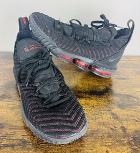Nike LeBron 16 'Fresh Bred' Men's Basketball Shoes Size 10 Black - Picture 1 of 8