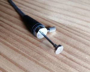 Kabelauslöser 30cm Metall mit Stopfen Japan Neu unbenutzt - Bild 1 von 5