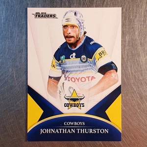 2016 NRL Traders Base Card #090 Johnathan Thurston Cowboys - Picture 1 of 2