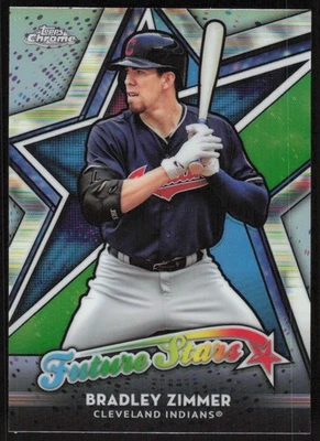 2018 Topps Chrome Future Stars #FS-5 Bradley Zimmer Future Stars - Image 1 of 2