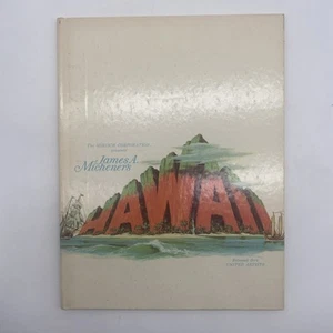 James Micheners Hawaii 1966 HC Movie Book Mirisch Corporation United Artists - Picture 1 of 4