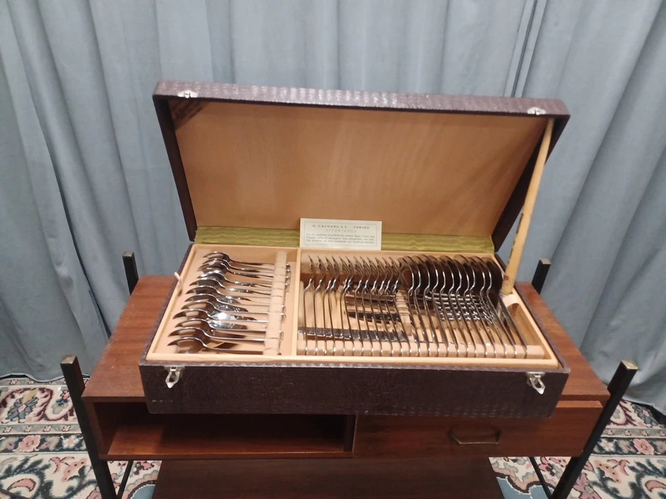 Servizio Di Posate G. Causano & C. Torino Epoca 900 - Immagine 1 di 4