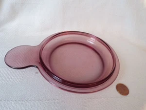 Corning Ware Grab It Lid Pyrex Cranberry P-150-C Replacement Glass Cover bowl - Picture 1 of 5